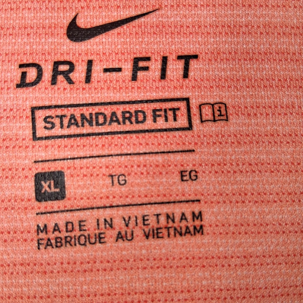 Nike Golf Polo Shirt Mens XL Performance Standard Dri Fit - Picture 3 of 3